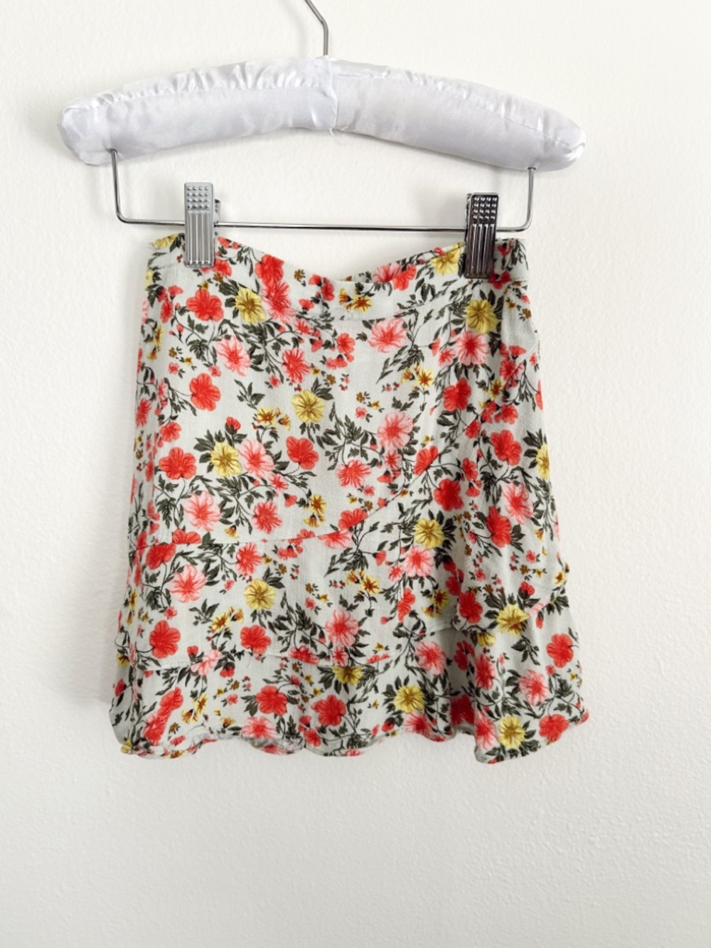 GB girls Skirt with Pink & Yellow Floral Print